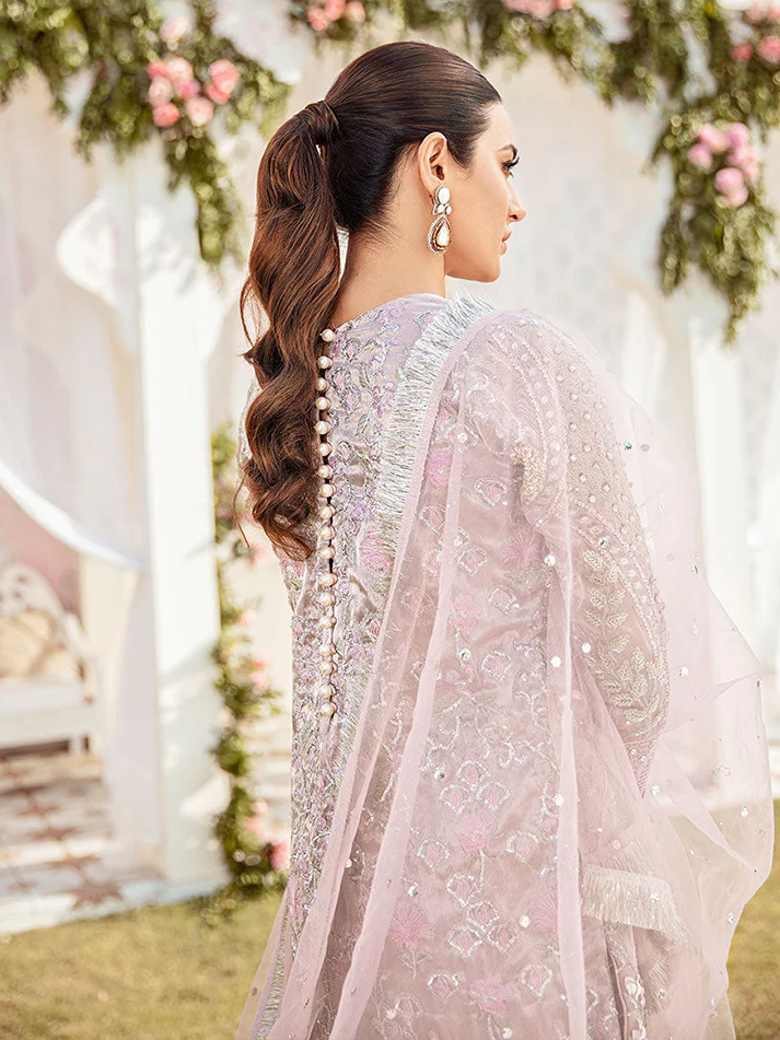 Clair Embroidered Net 3-Piece Suit WS-05 - Image 4