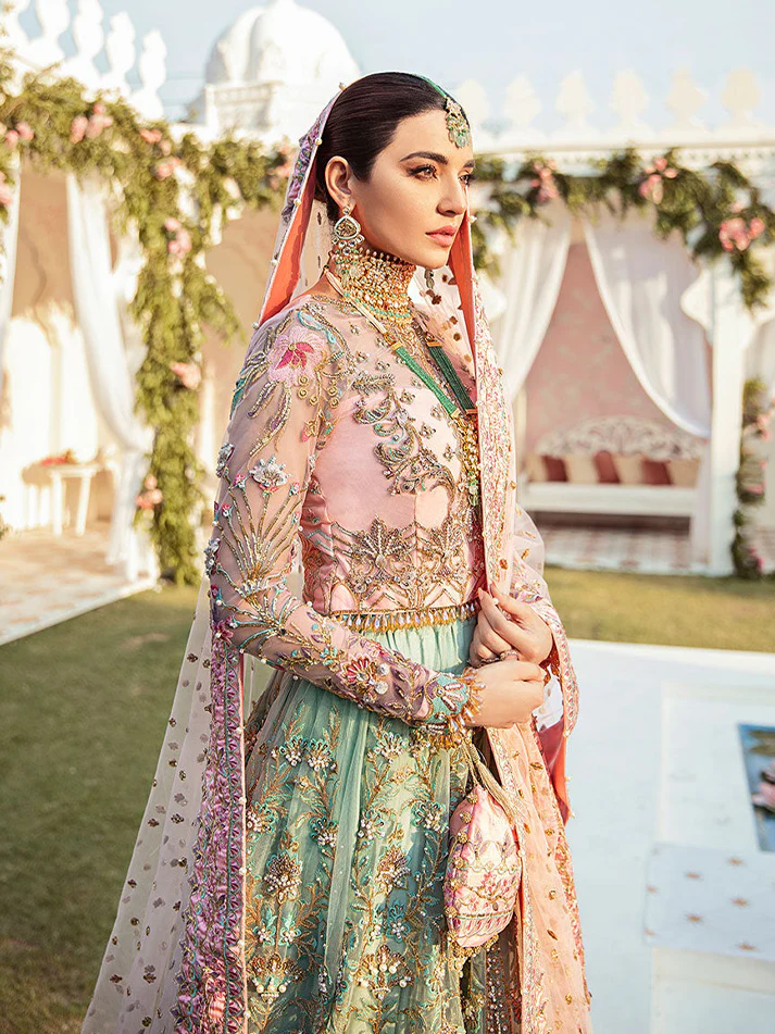 Joli Embroidered Net 3-Piece Suit WS-03 - Image 3