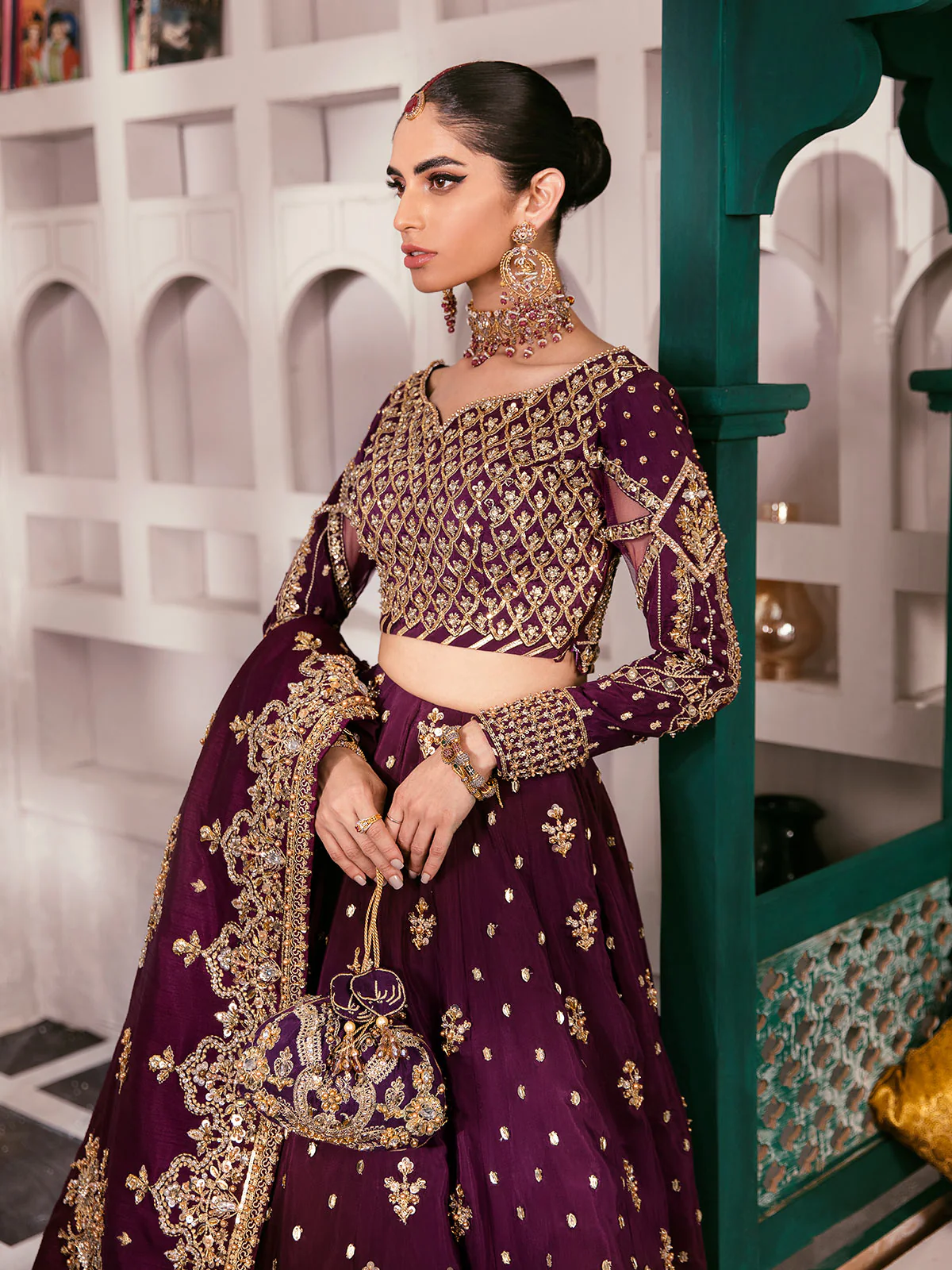 Shazminah GL-WS-22V1-31 (Lehnga and Choli) - Image 3